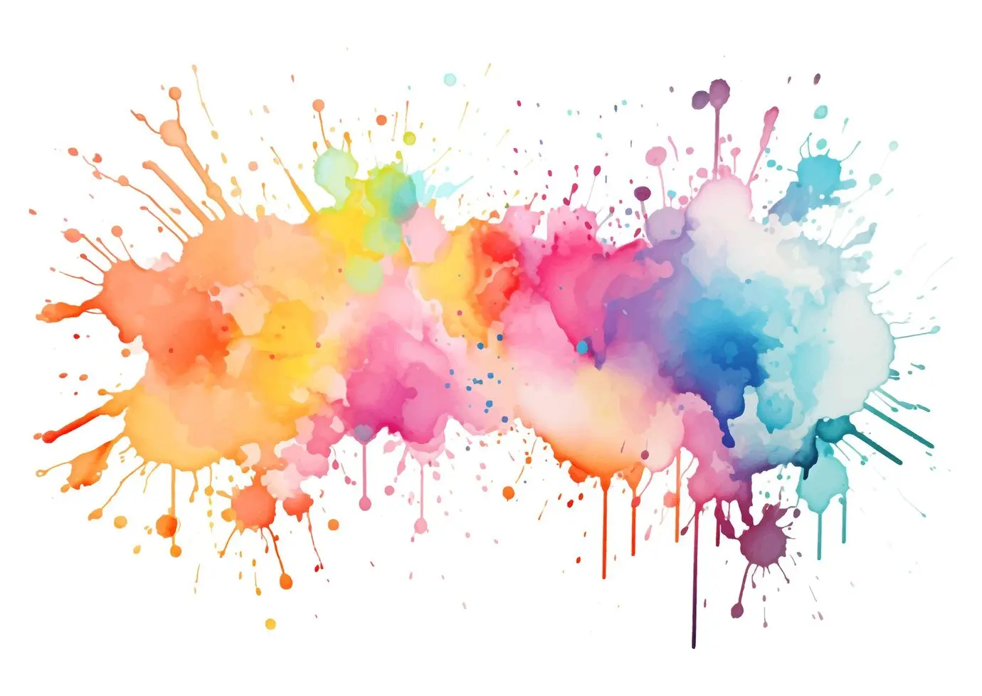Peinture éclaboussures