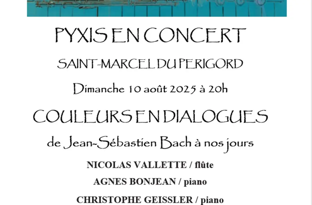 Pyxis - concert à St Marcel du Perigord