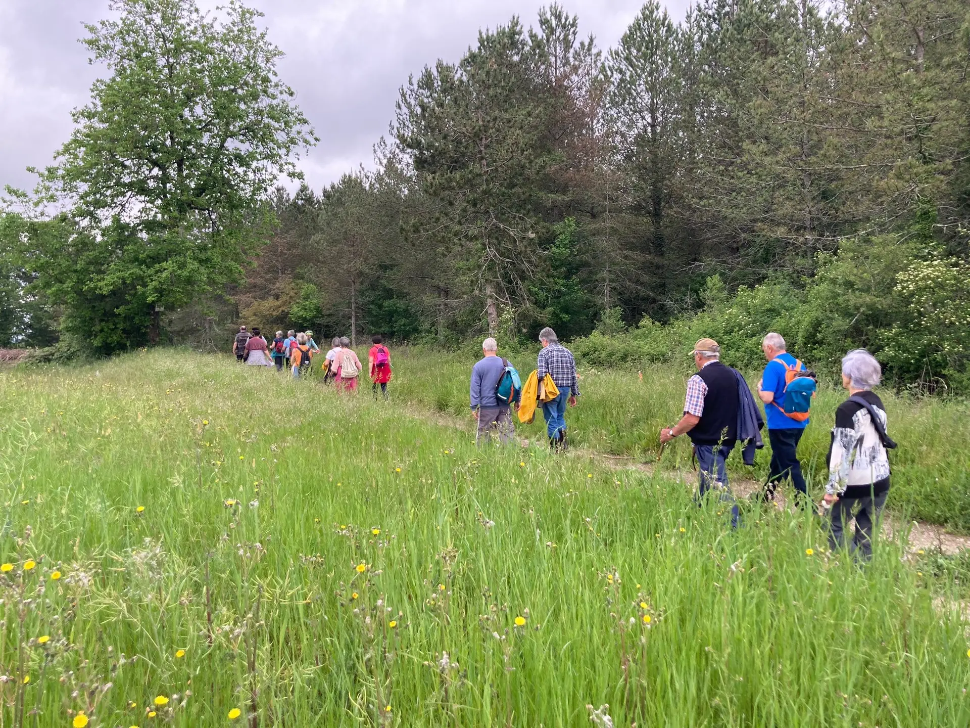 Randonneurs ©Amicale de Léguillac de Cercles