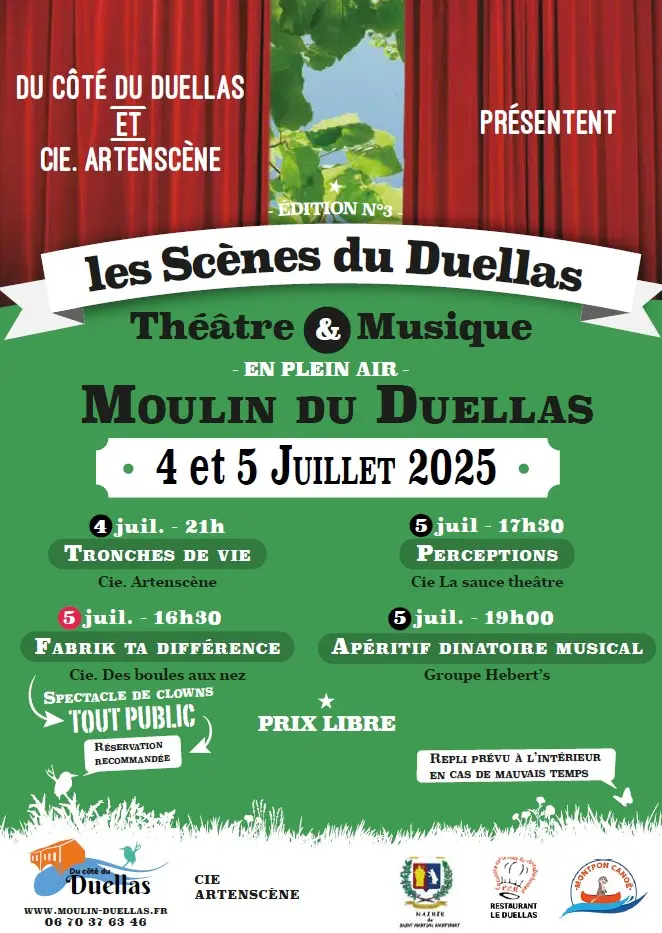 Scènes du Duellas-juillet