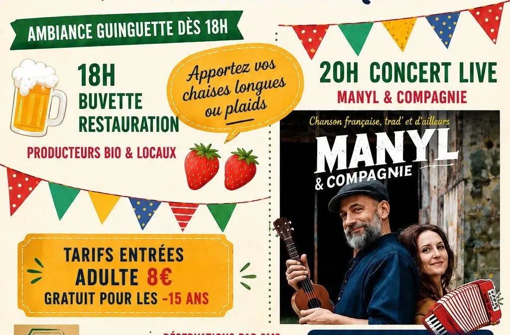 Soirée concert Inyaqab - Cause-de-Clérans