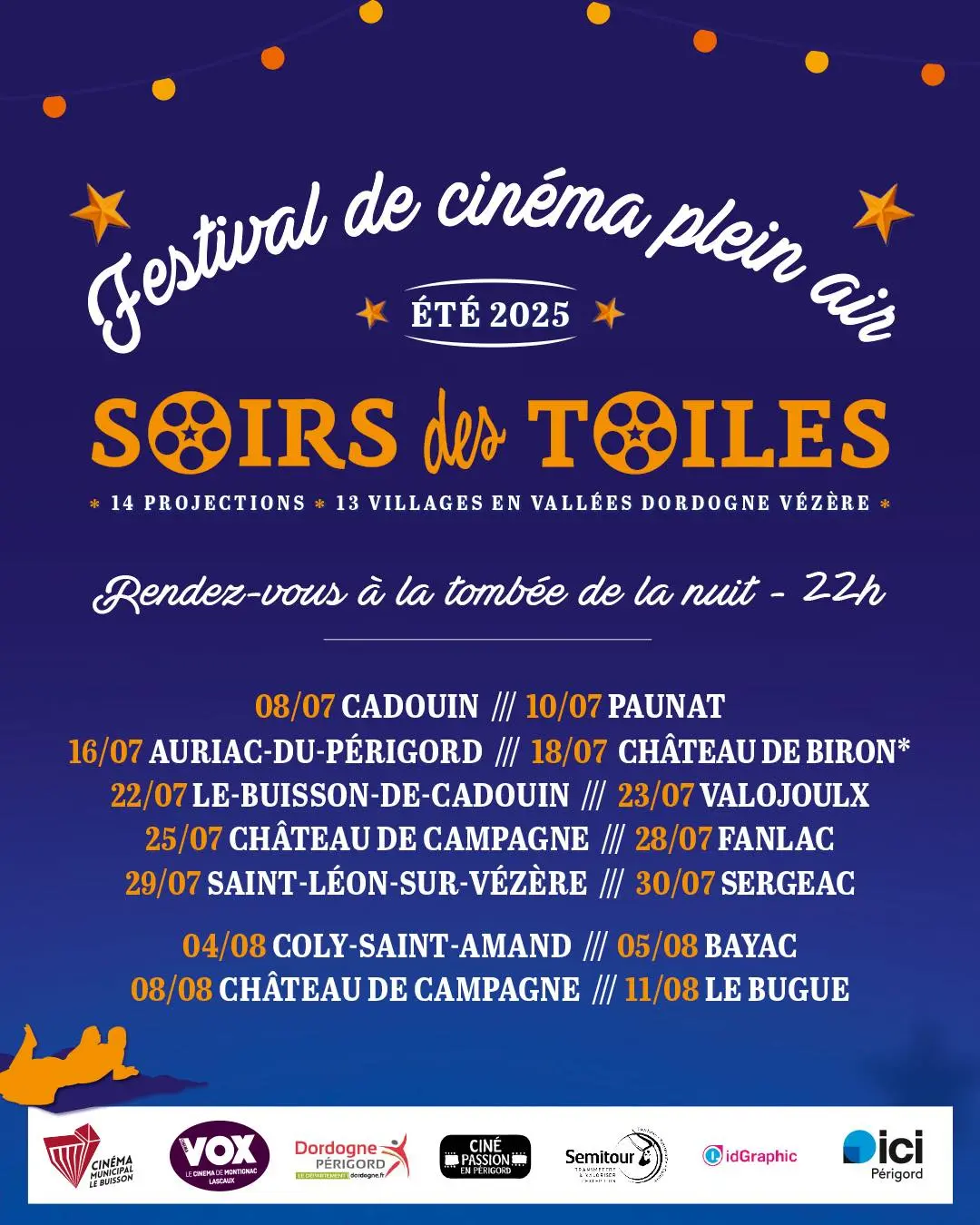 Soirs des toiles 2025