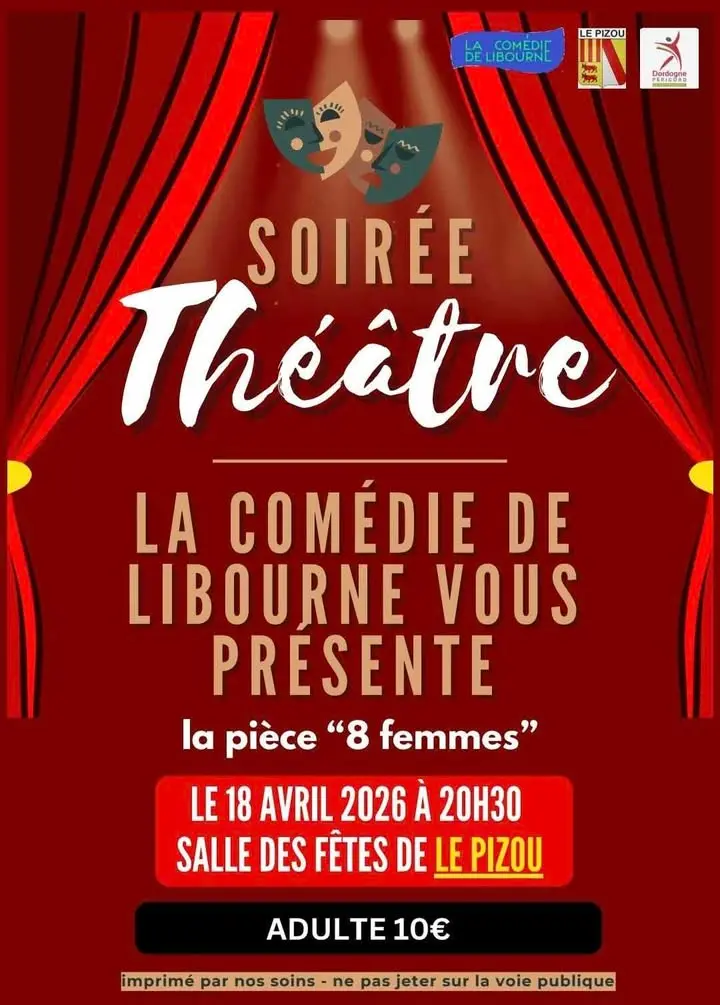 Théâtre-8-femmes-Le-pizou-vallee-isle-perigord