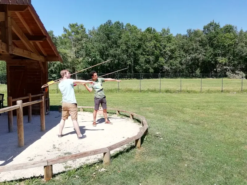 Tir au propulseur Grotte de Villars