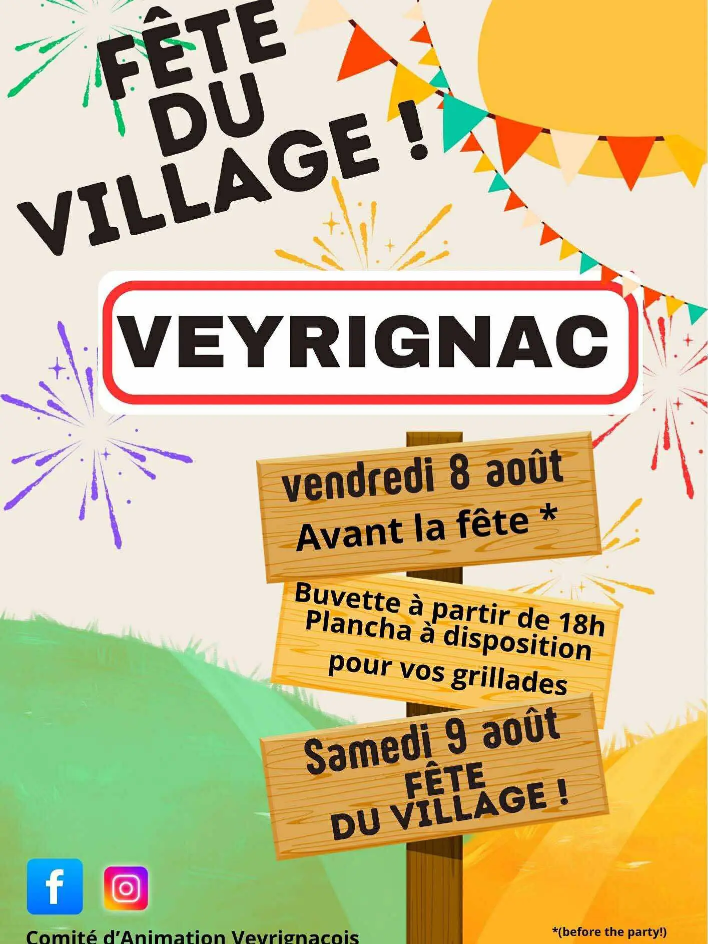 Veyrignac en fête 8 Aout