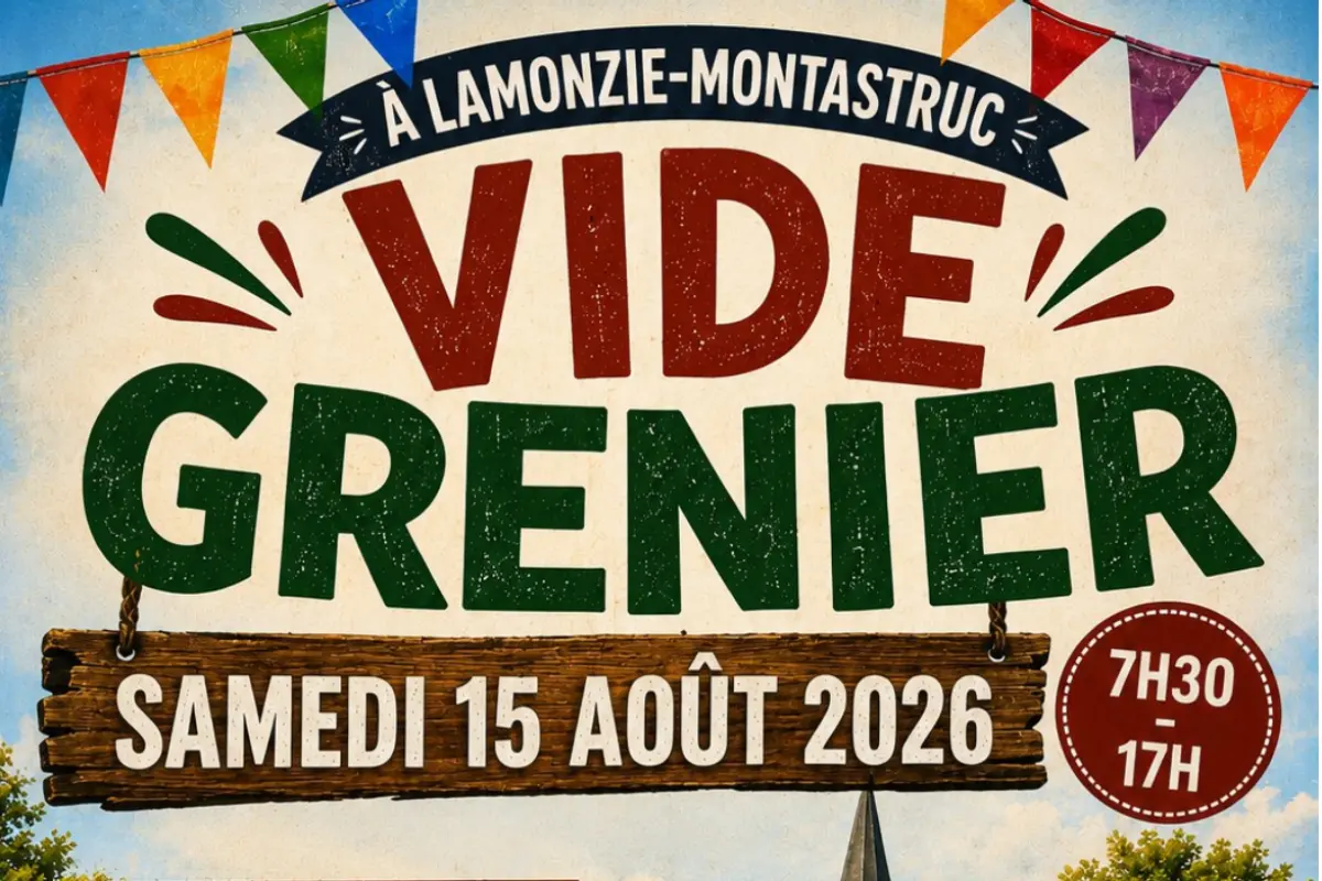 Vide Grenier Lamonzie Montastruc