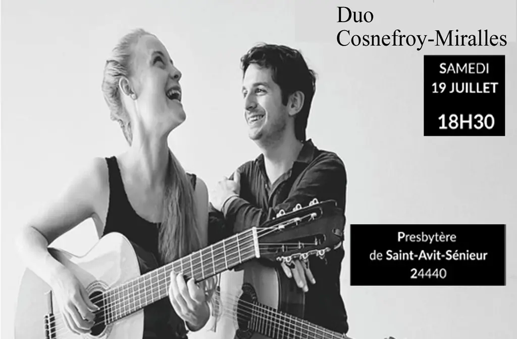 Concert duo de guitare classique Thaïs Cosnefroy - Antoine Miralles