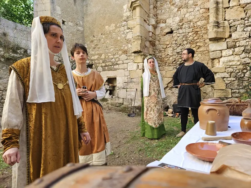 Visite gourmande médiévale