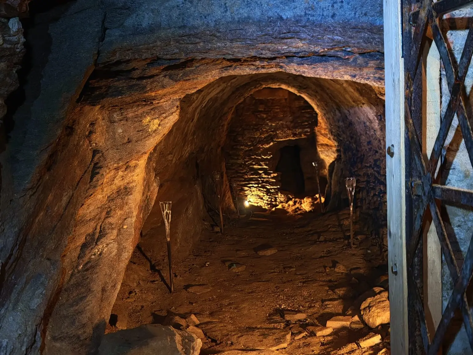 Visite des souterrains du Château