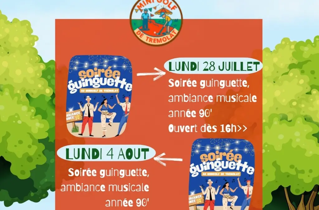 ambiance guinguette tremolat