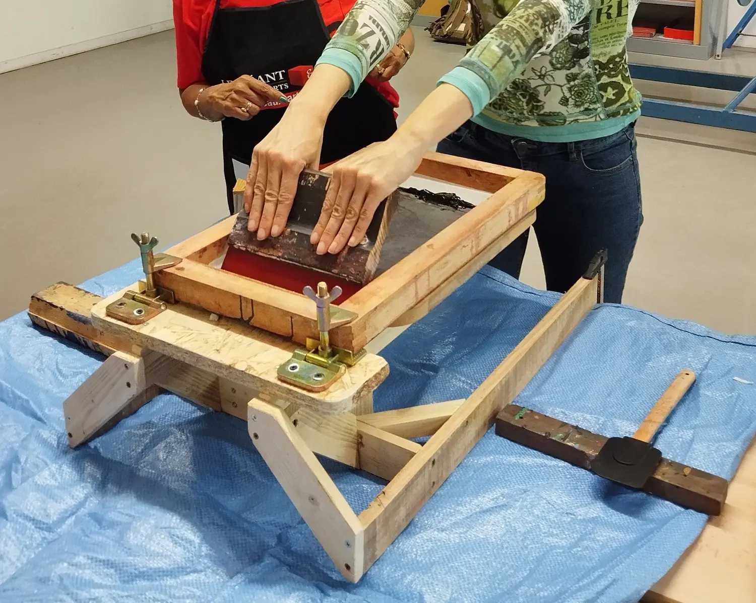 atelier sérigraphie