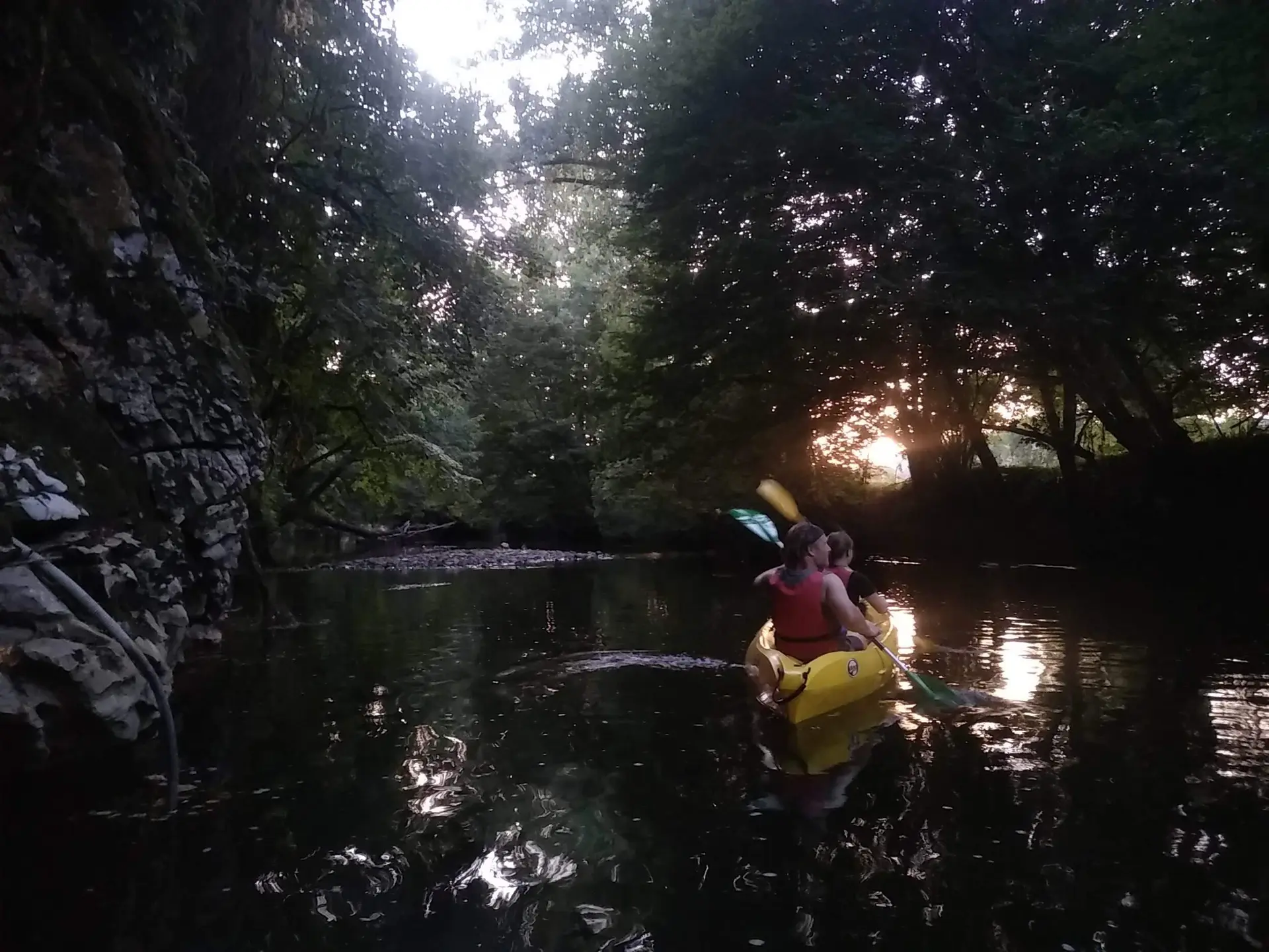 canoe nocturne David M