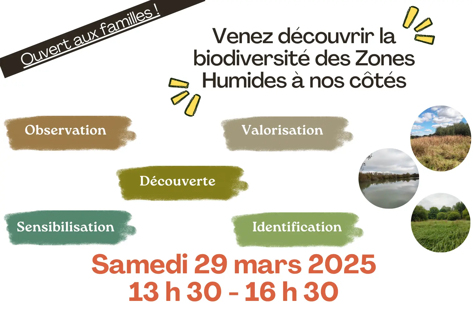 découverte biodiversité zones humides marsac