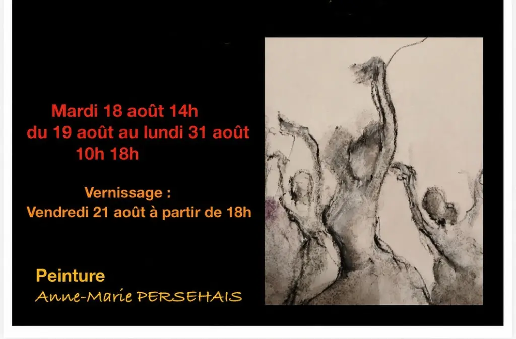Expositions de Montard - A-M. Persehais, C. Servet et D. Dubreucq