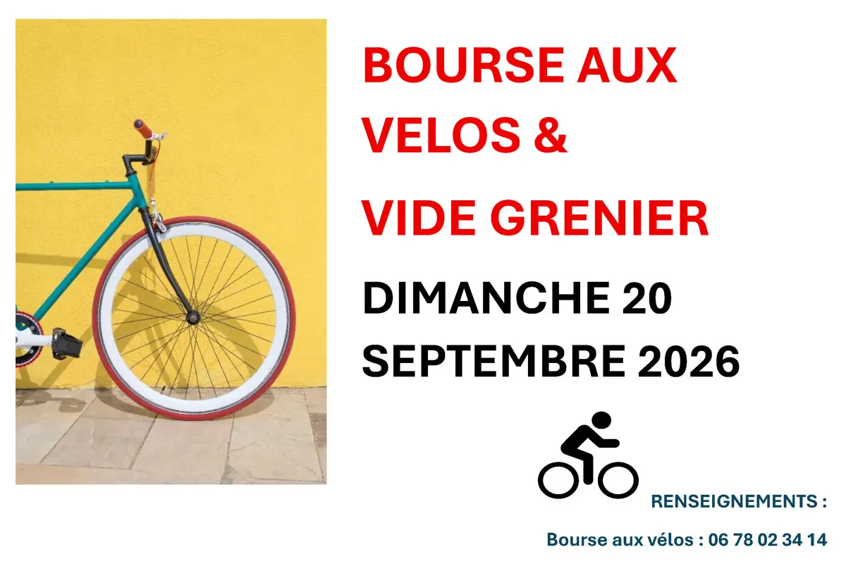Bourse aux vélos 20/09/26