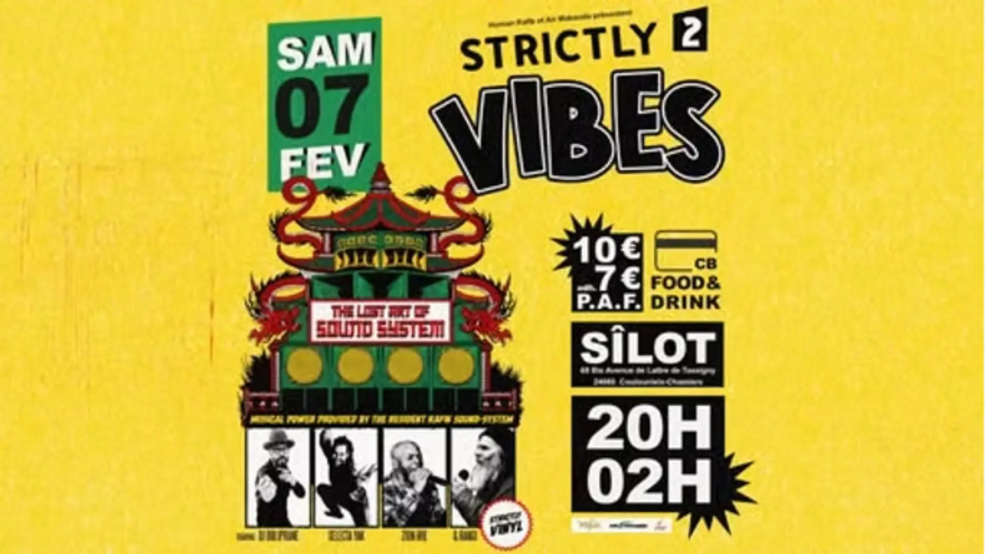 Second Round des soirées avec Rafik Sound System !! Air makanda hi-fi au command