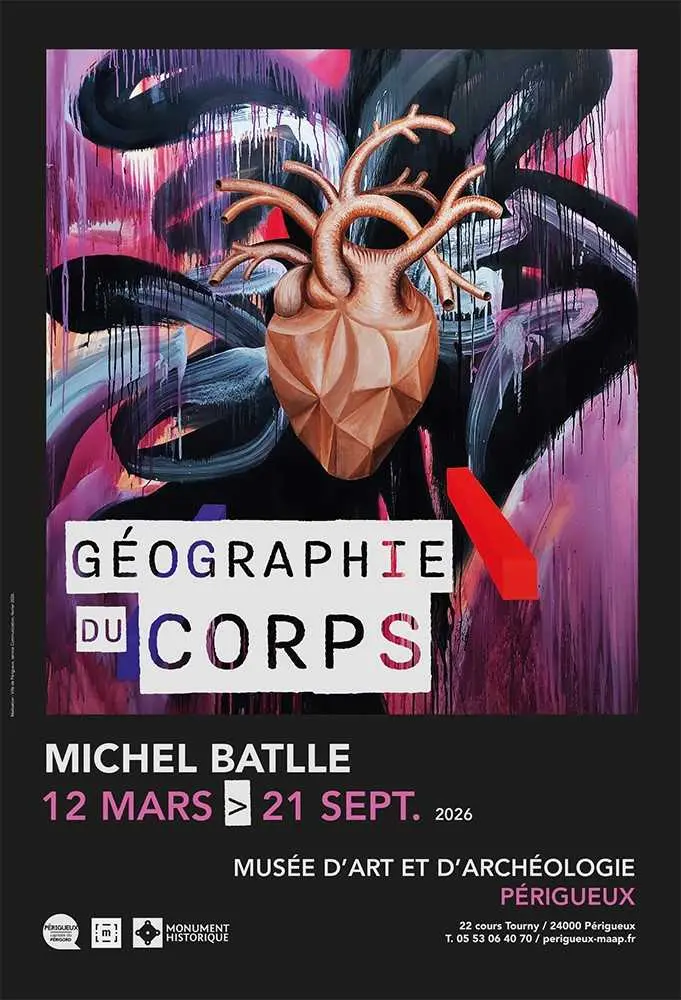 géographie du corps affiche