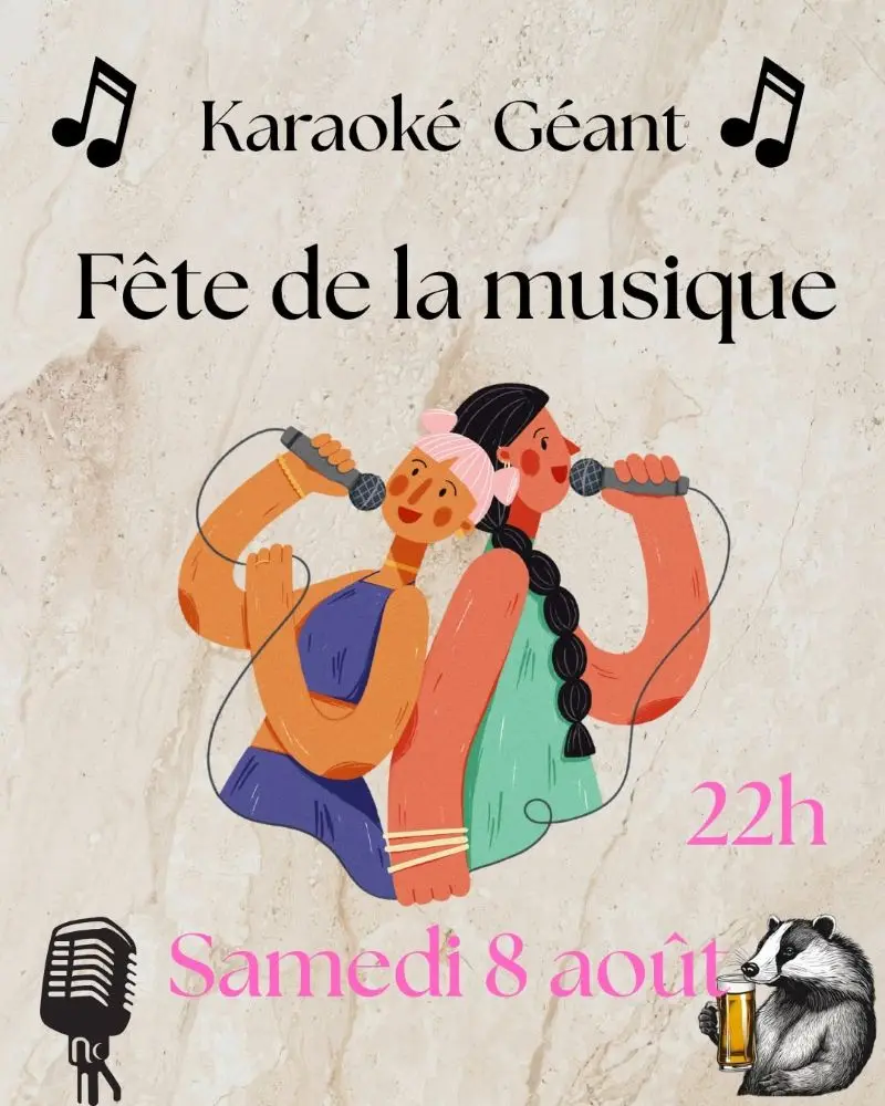 karaoké géant