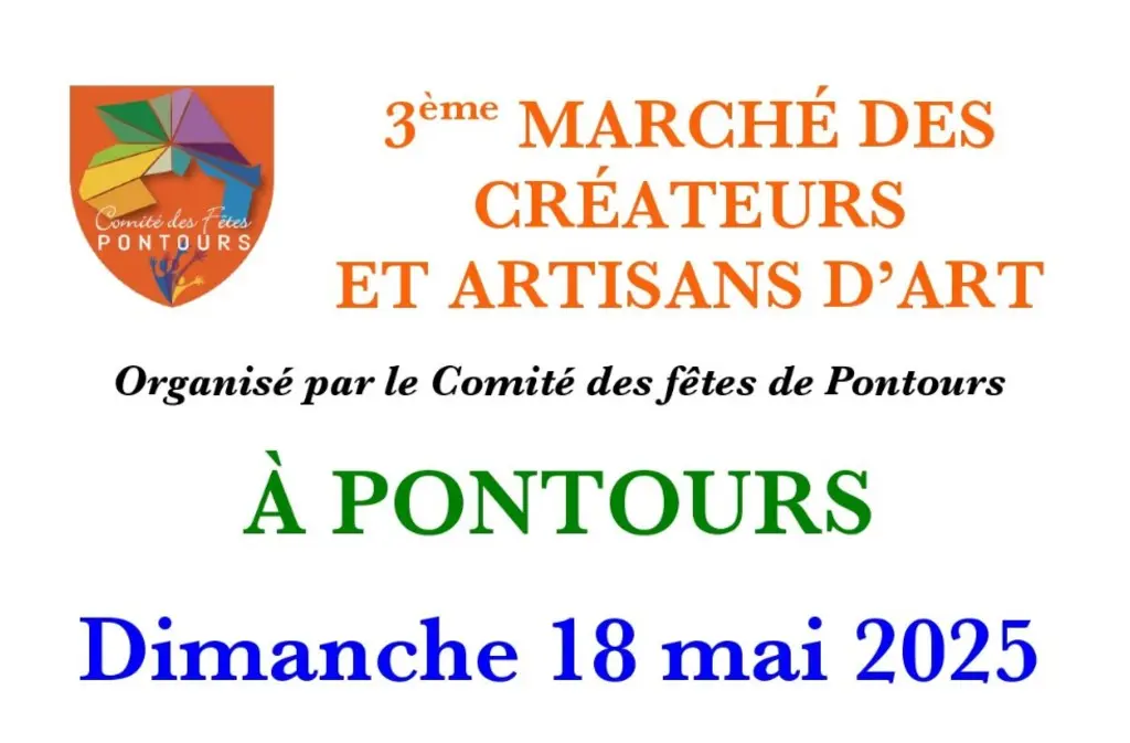 marche createur pontours affiche 1