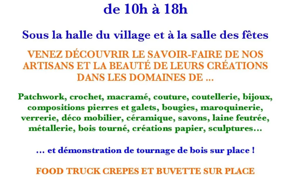 marche createur pontours affiche 2