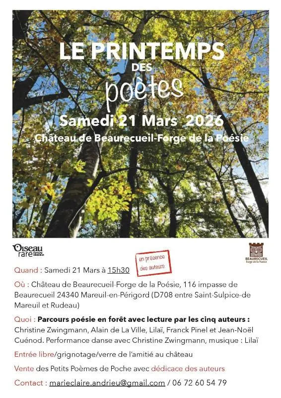 parcours poésie printemps des poètes