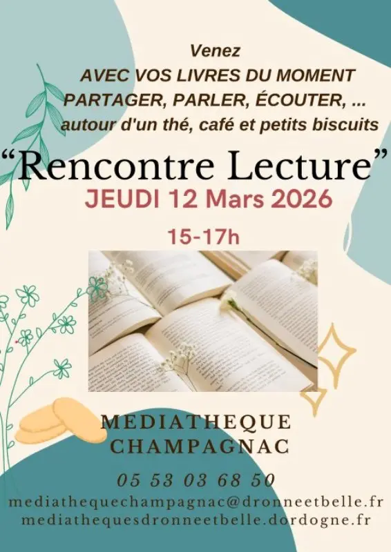 rencontre lecture Champagnac