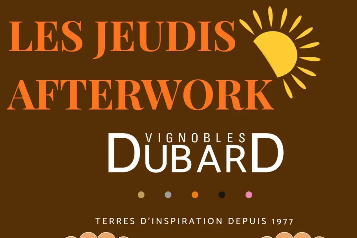 Afterwork vignoble Dubard