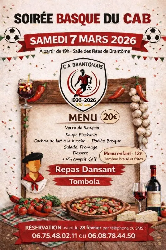soirée basque CAB