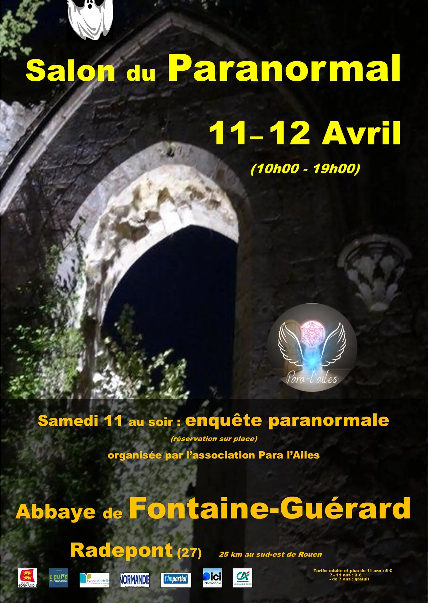 2-affiche salon du Paranormal 2026