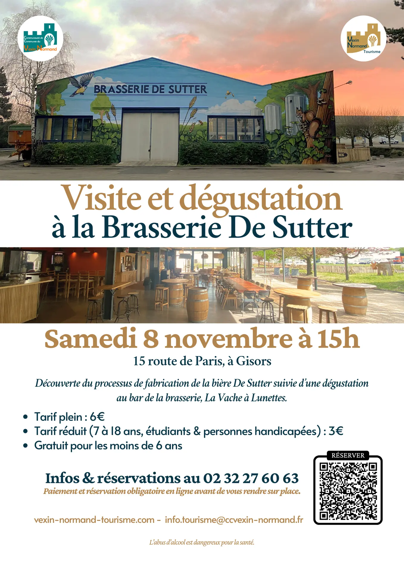 Visite de la Brasserie de Sutter