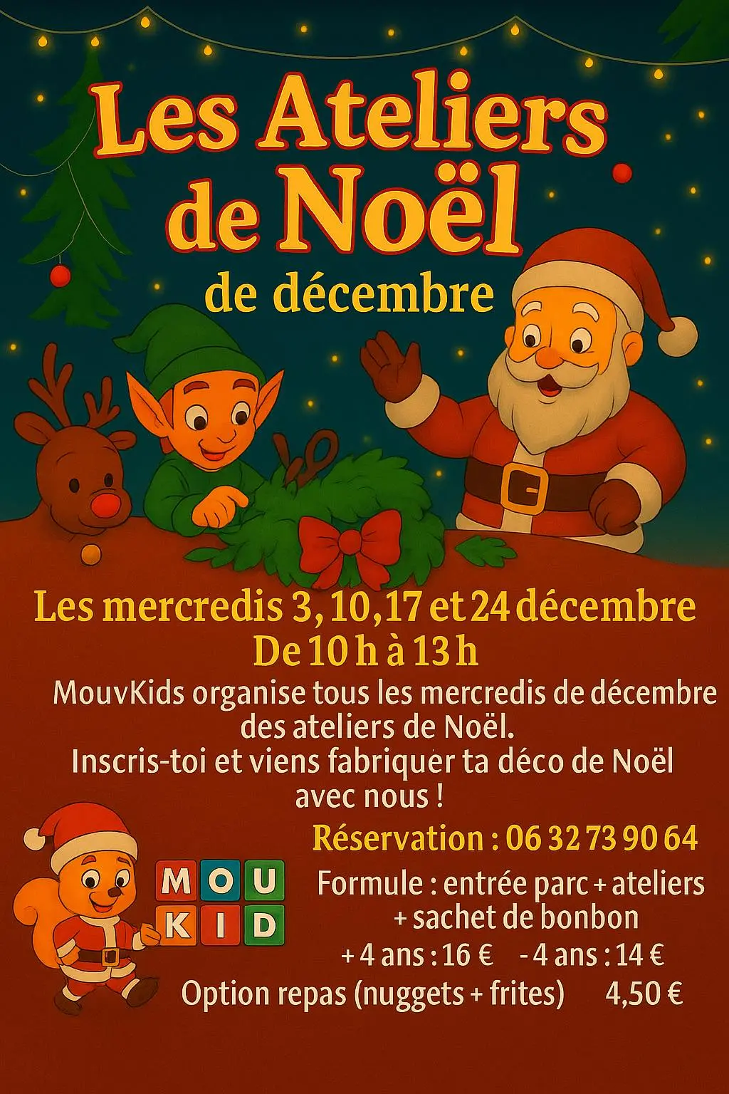 Ateliers de Noël Gisors 03.10.17.24 12 25
