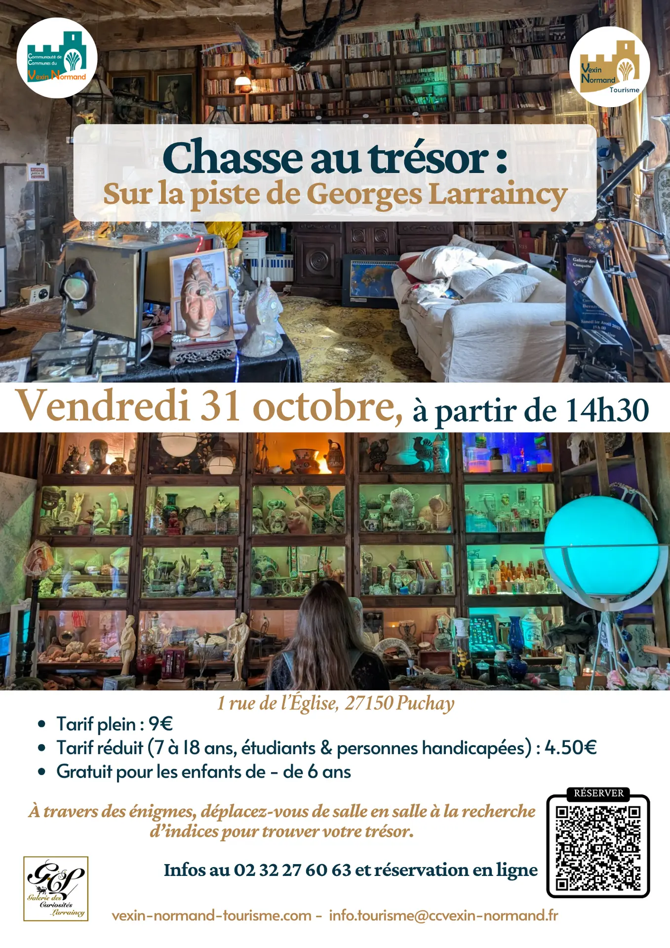 Chasse au trésor Sur la piste de Georges Edouard Larraincy Puchay 31 10 25