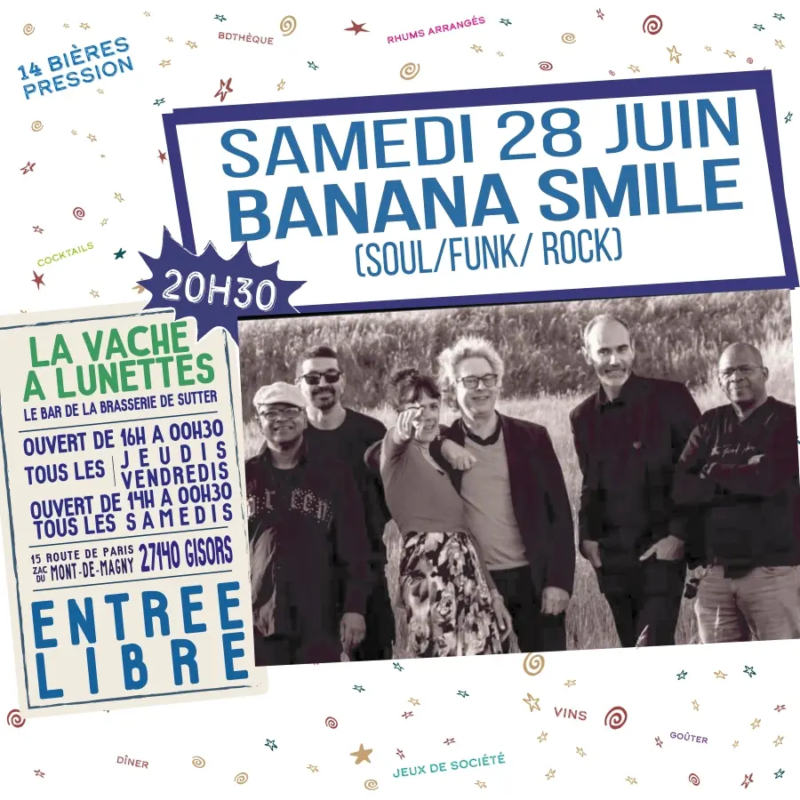 Concert Banana Smile 28 06 25