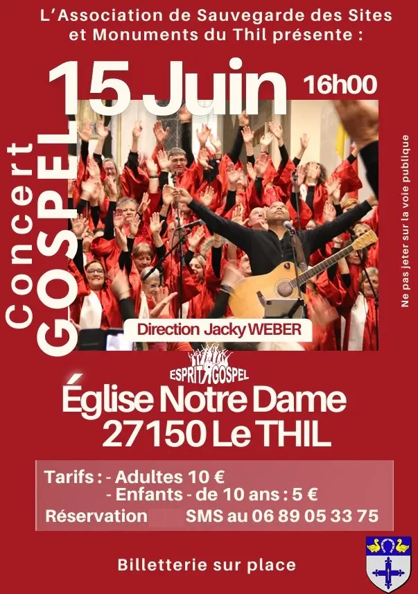 Concert Gospel Le Thil 15 06 25