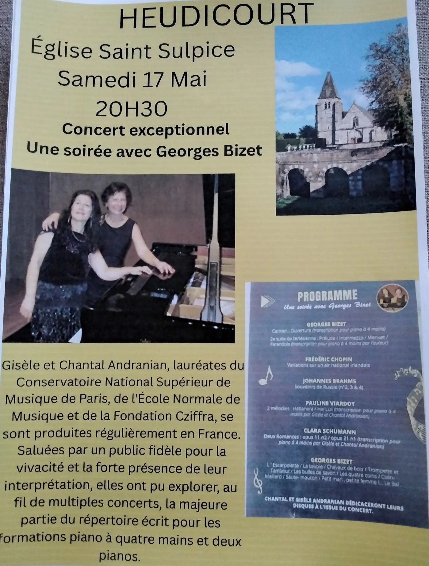 Concert d'église Heudicourt 17 05 25