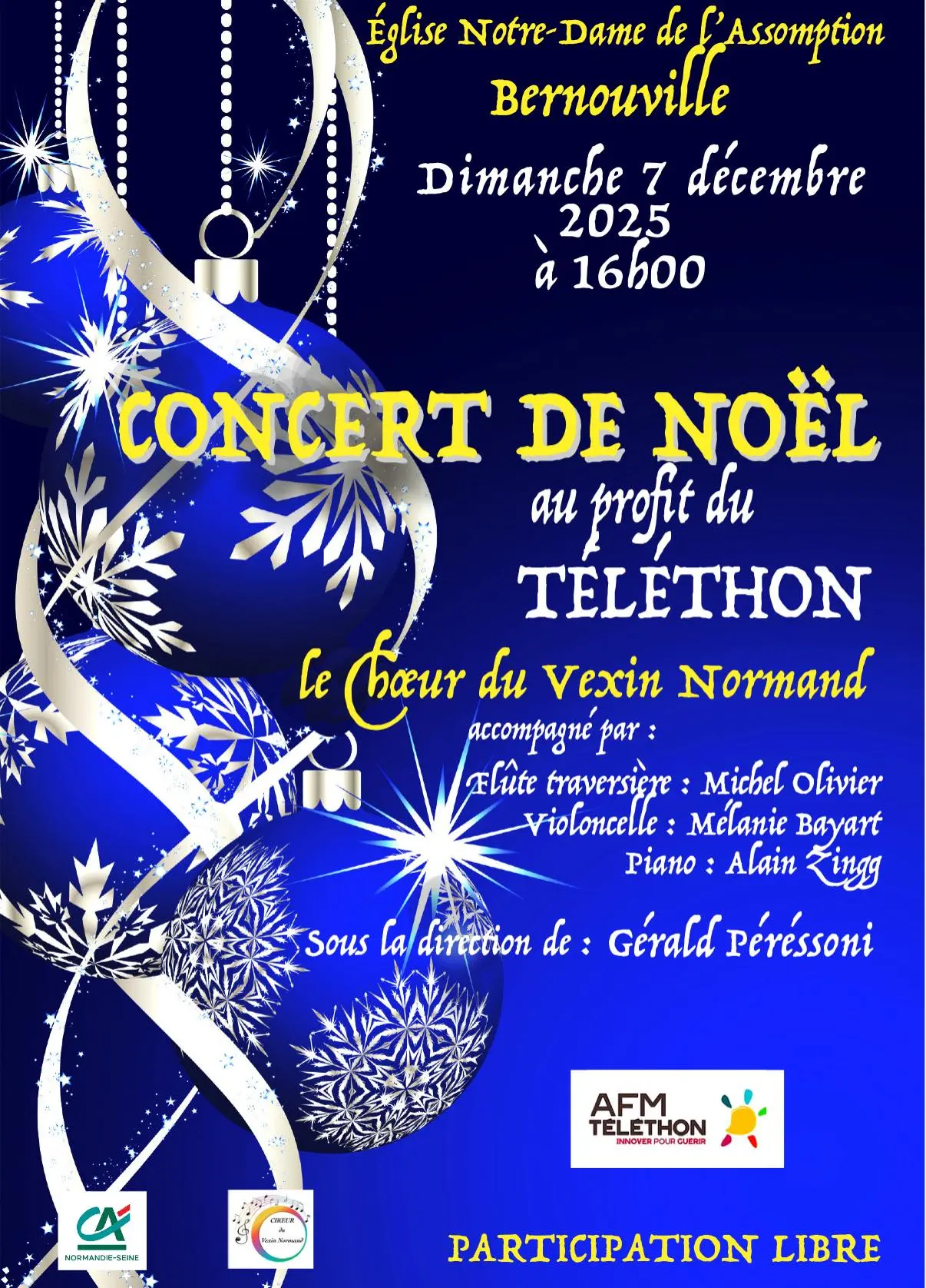 Concert de Noël Bernouville 07 12 25