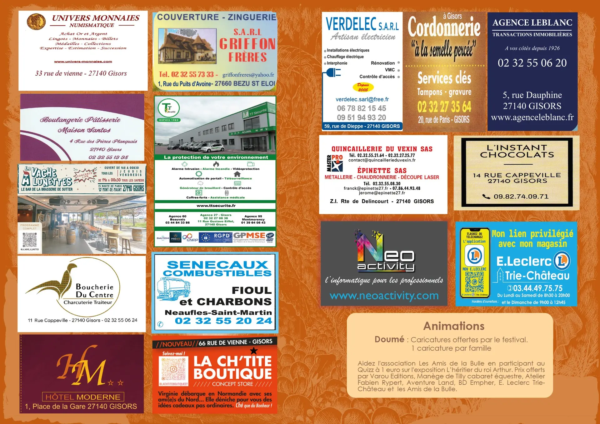 Festival BD Gisors 13 14 09 25 programme 2