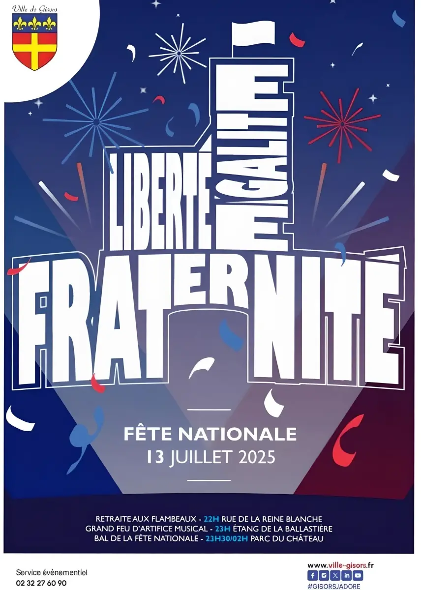 Fête nationale Gisors 13 07 25