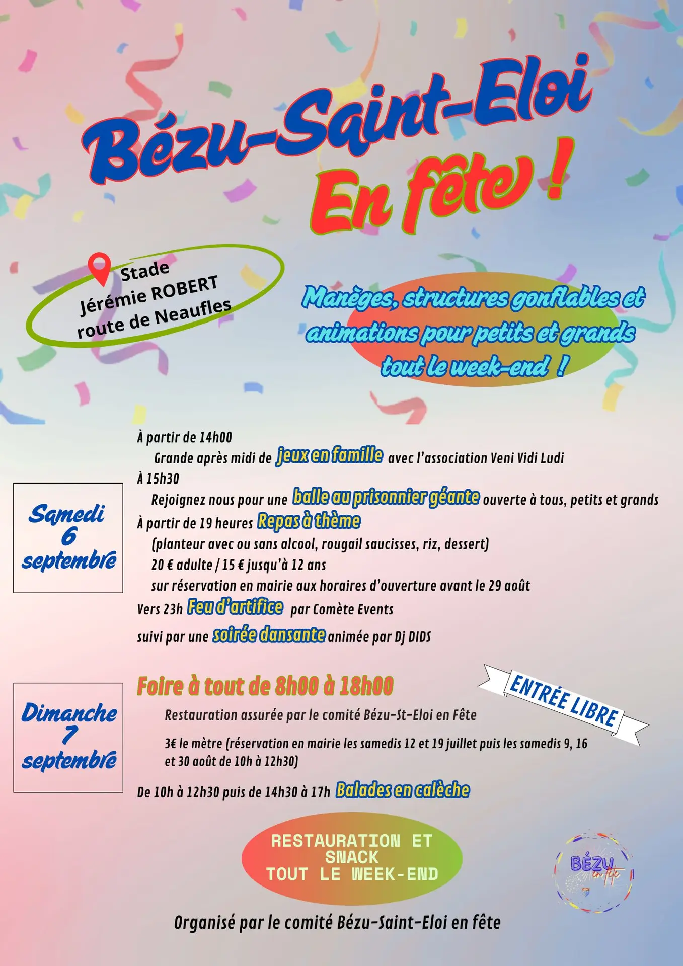 Fête de bézu-Saint-Eloi 06-07 09 25