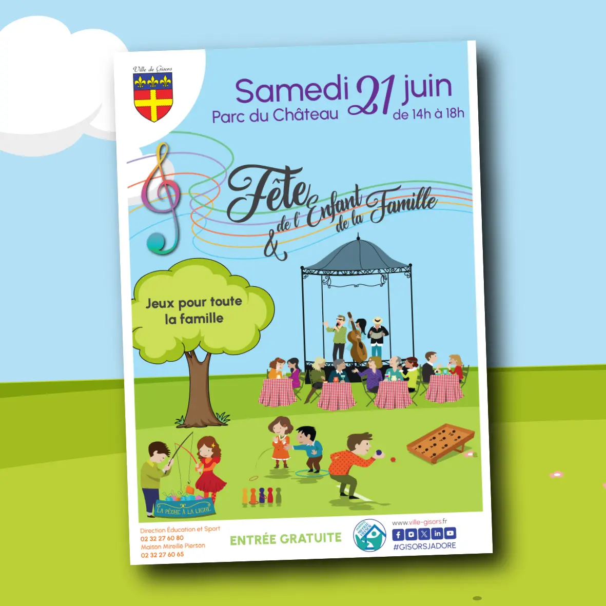 Fête de l'Enfant et de la Famille Gisors 21 06 25