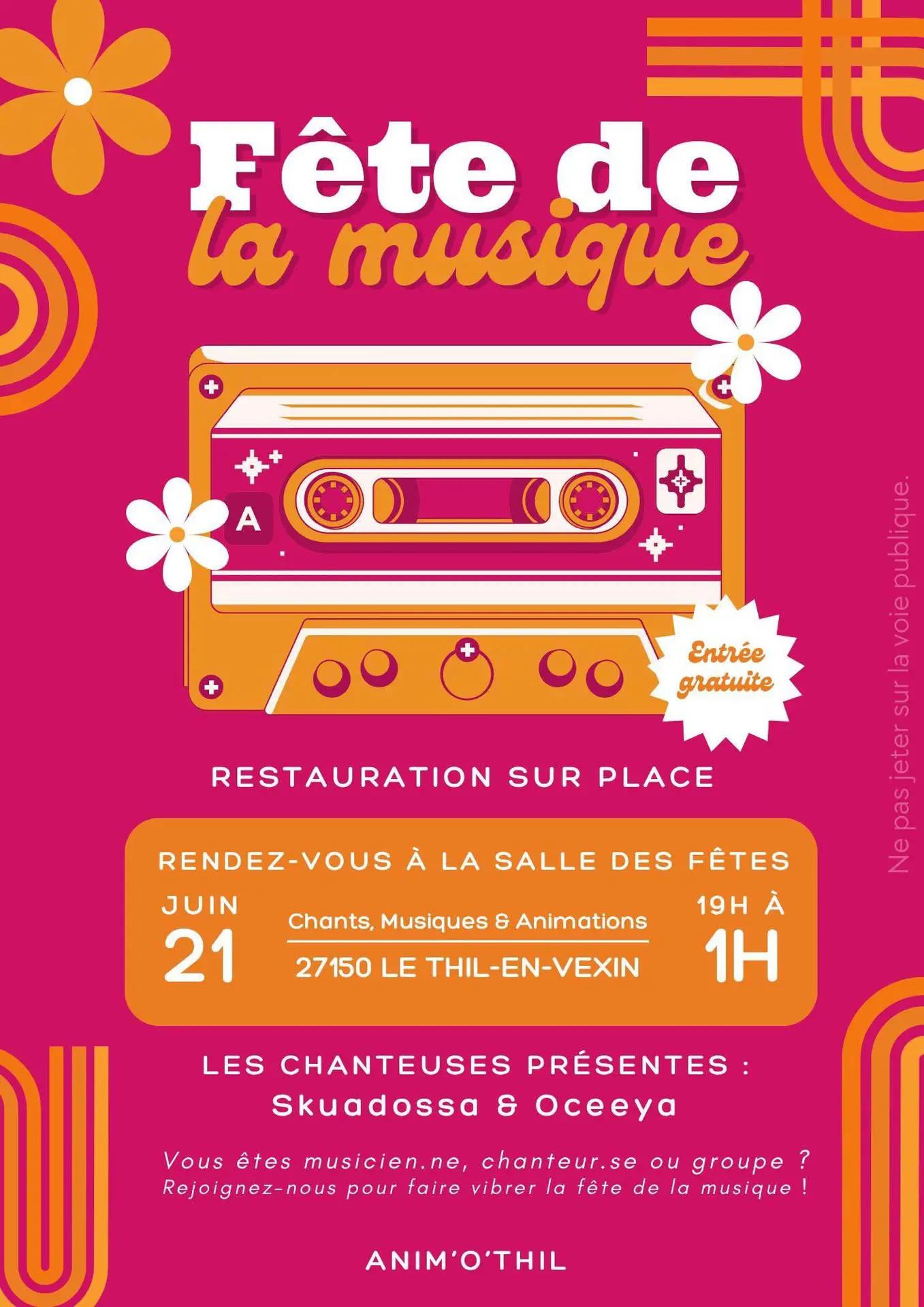 Fête de la musique Thil-en-Vexin 21 06 25