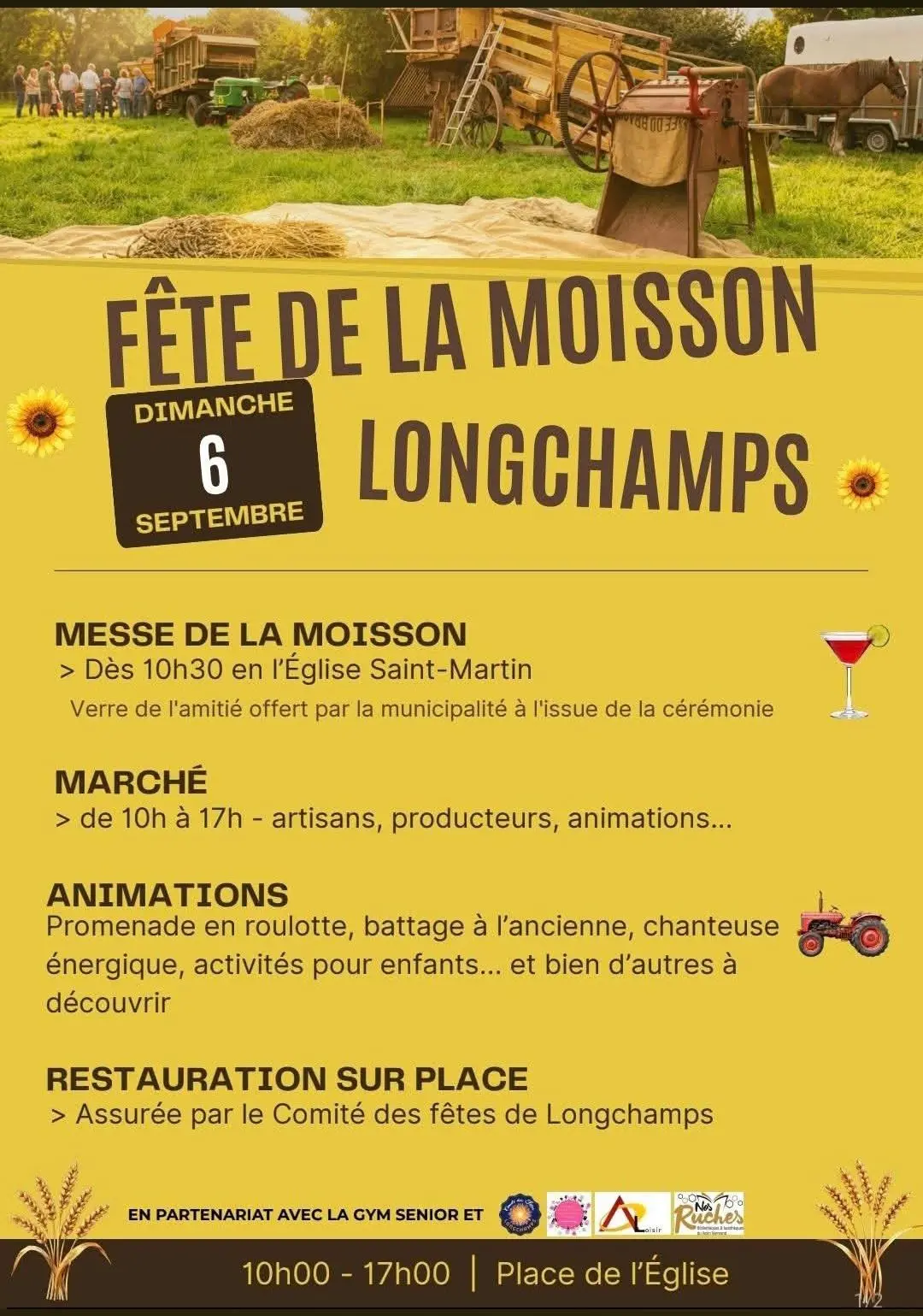 Fête de la moisson Longchamps 06 09 26