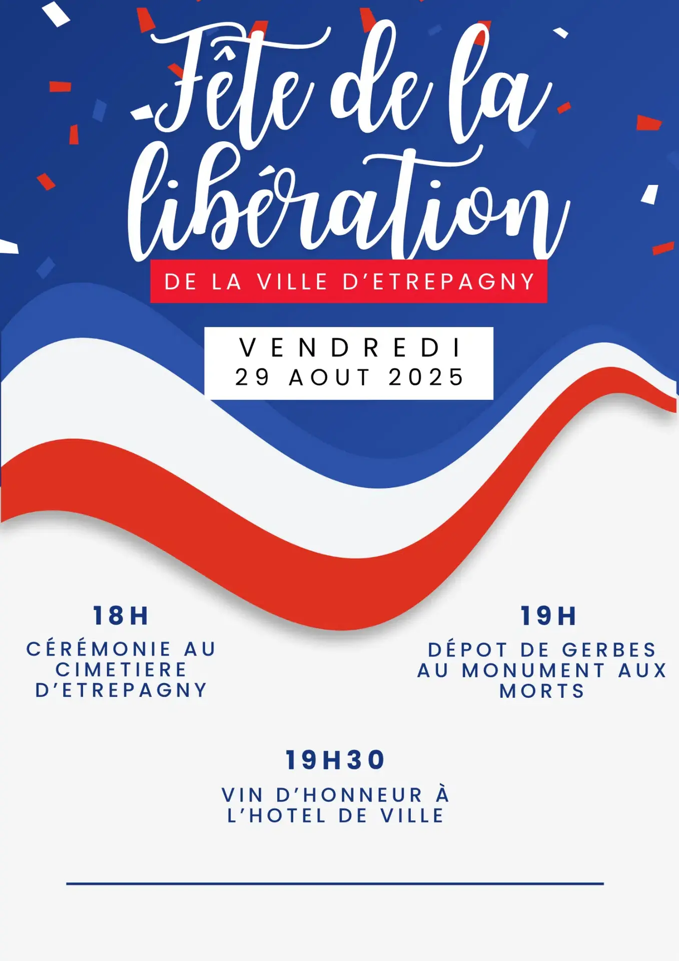 Fête de la libération Étrépagny 29 08 25