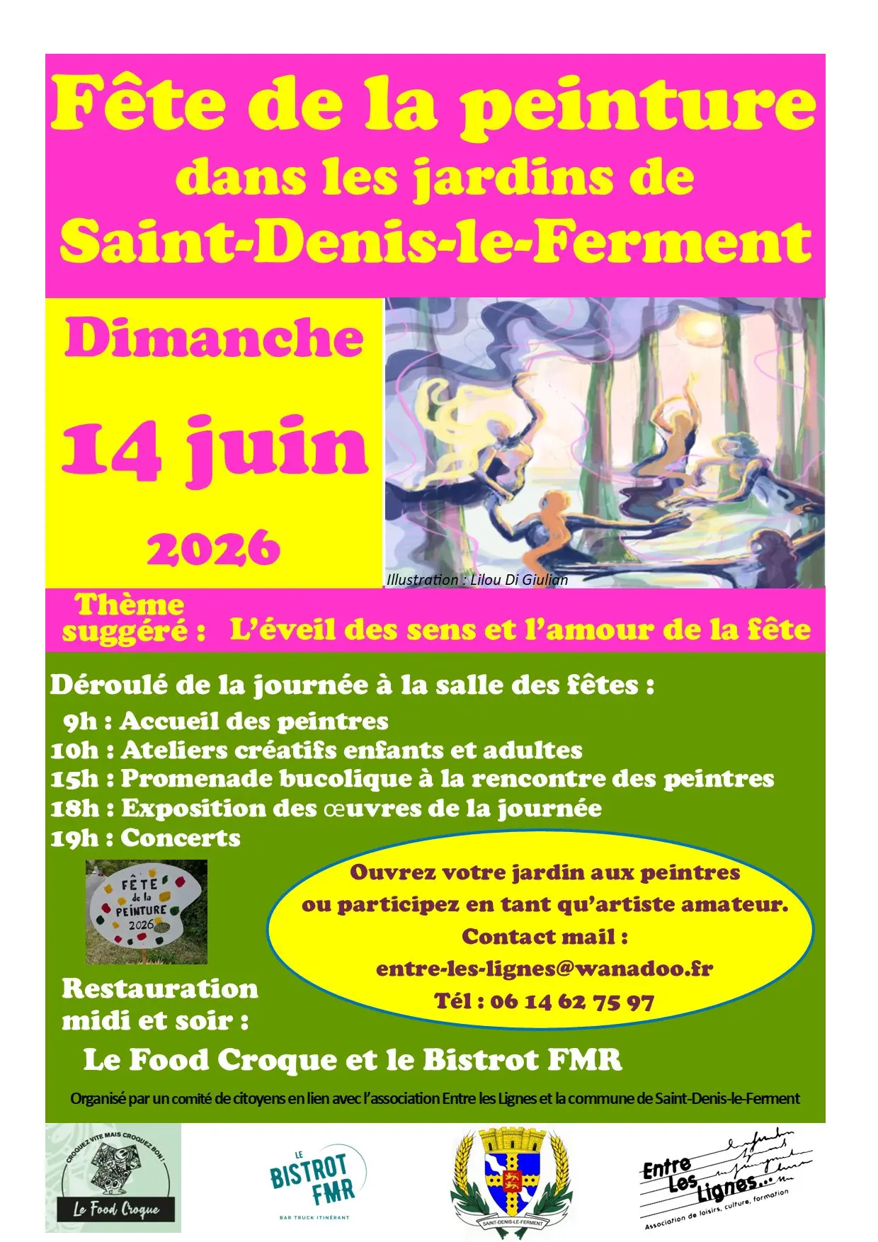 Fête de la peinture Saint-Denis-le-Ferment