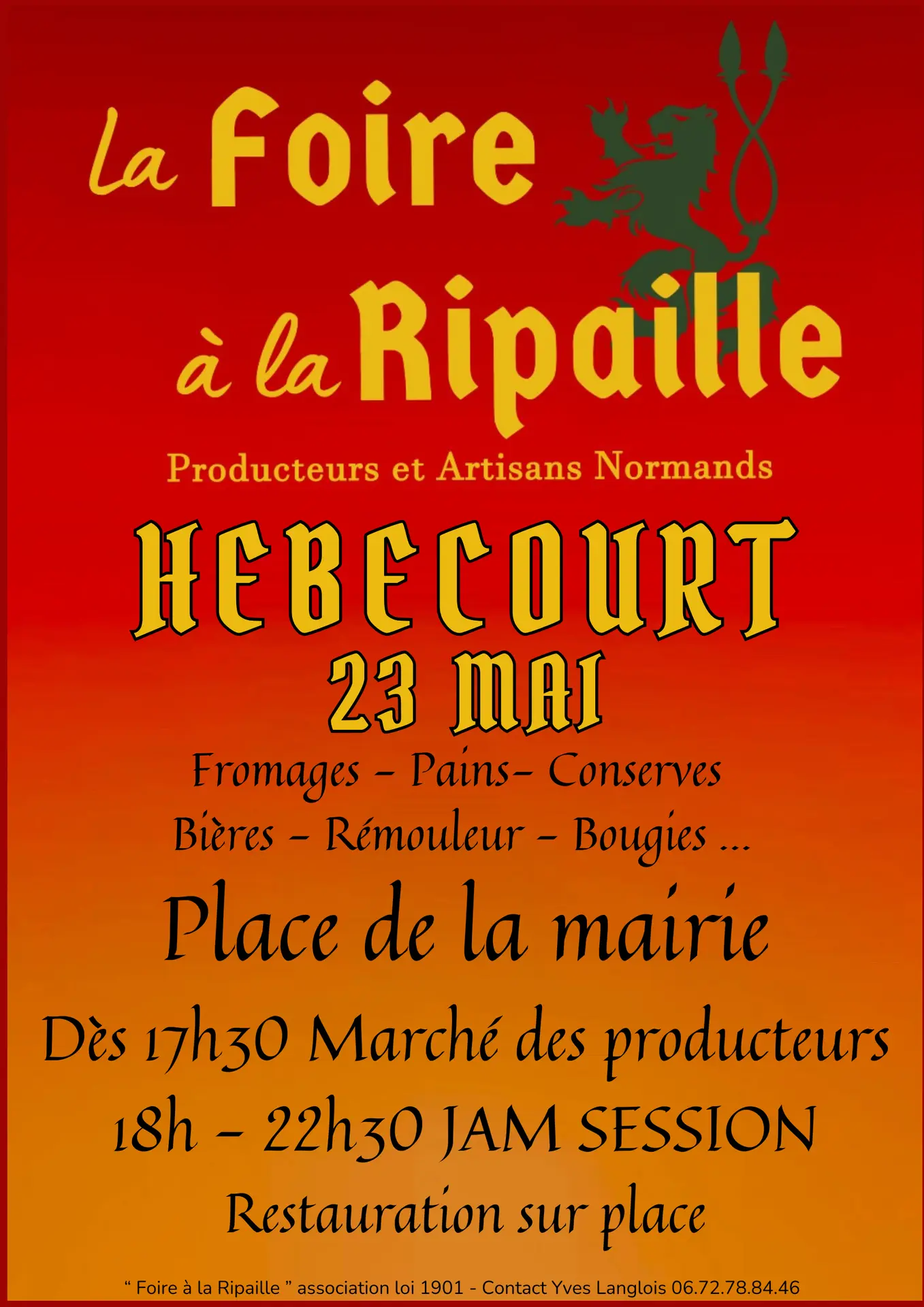 Foire à la ripaille (Flyer (A4)) 2025 - 1