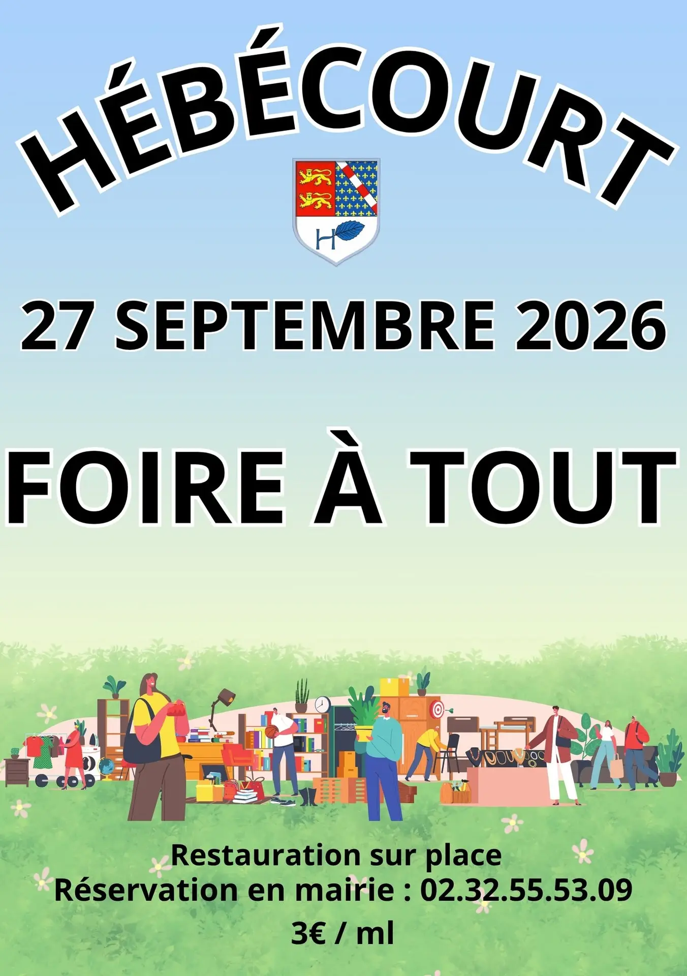 Foire à tout Hébécourt 27 09 26