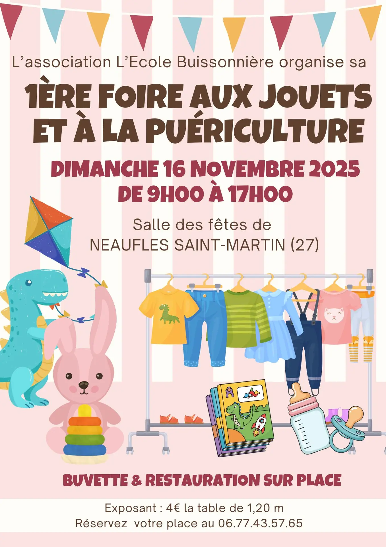 Foire aux jouets Neaufles-Saint-Martin 16 11 25