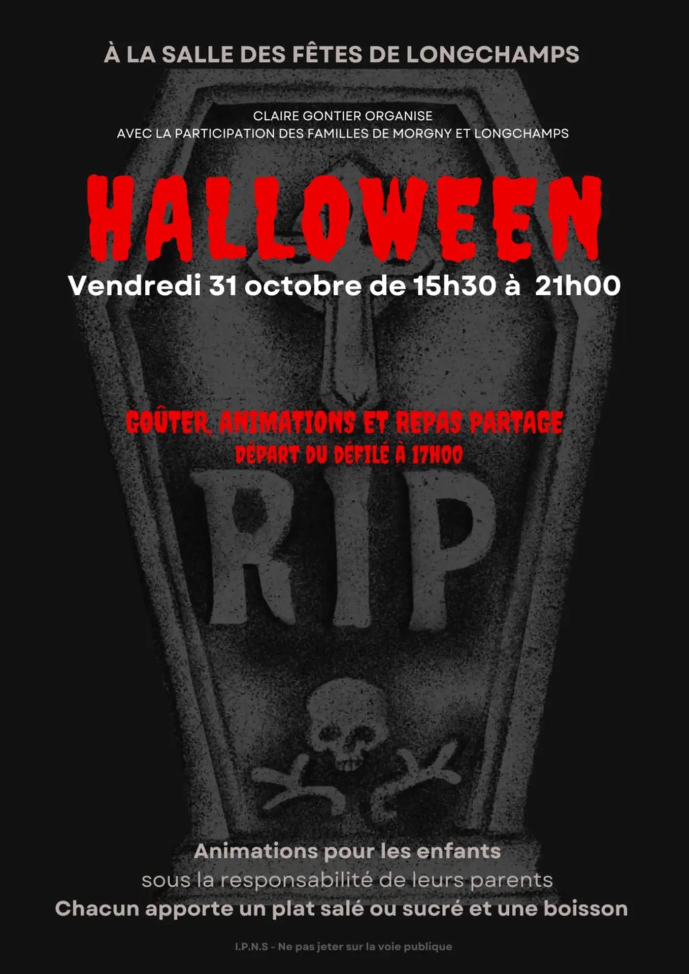 Halloween Longchamps 31 10 25