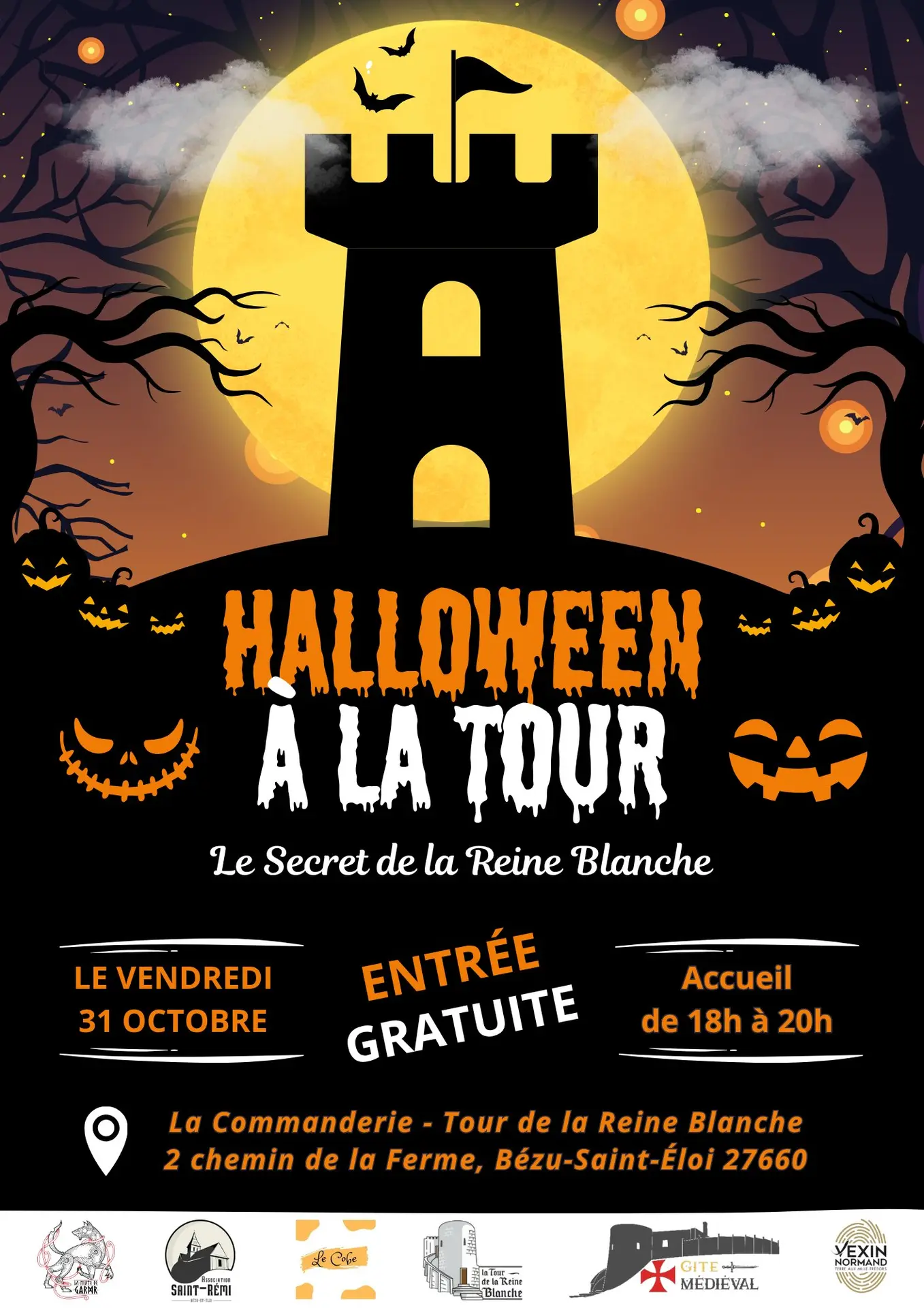 Halloween à la tour Bézu-Saint-Éloi 31 10 25