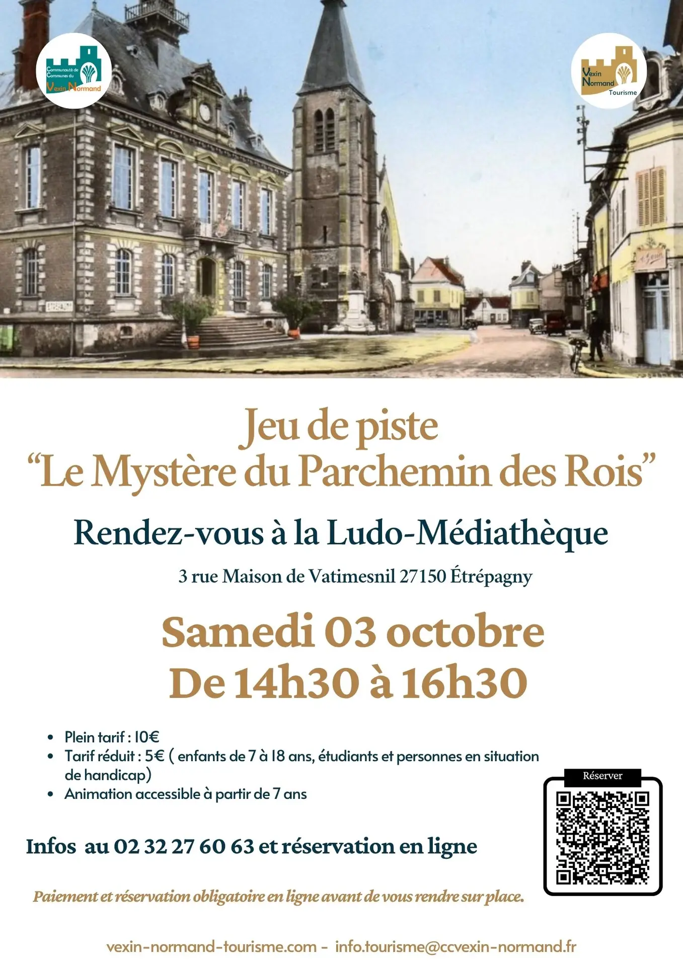 Jeu de piste Le Mystère du Parchemin des Rois